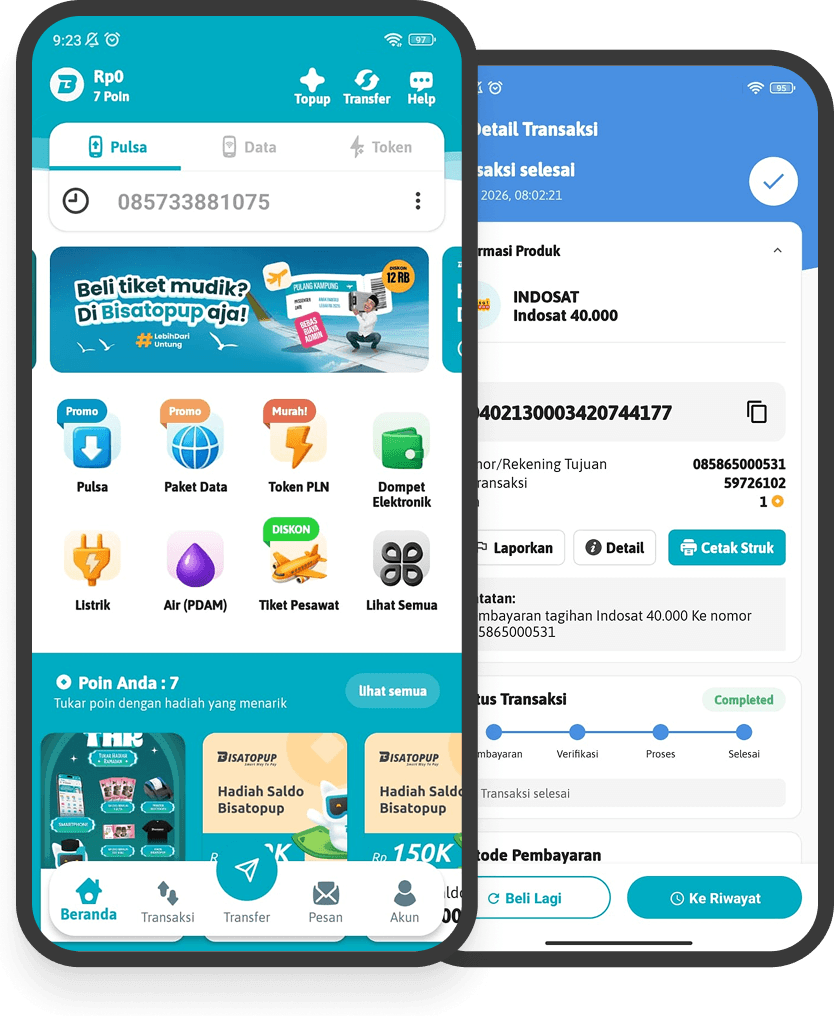 Bisatopup App